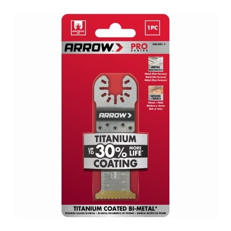 Arrow Fastener 114 Tit Plunge Blade OSC201-1